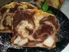 Irresistible Marble Cake with Pears