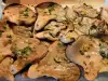 Oven-Made Sautéed Oyster Mushrooms