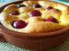 Clafoutis de cerezas sin lactosa y gluten