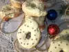 Galletas navideñas con glaseado blanco