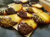 Cat's Tongue Cookies with Chocolate