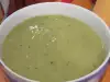 Cream Soup with Millet, Broccoli and Celery