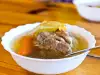 Clear Kurban Soup of Lamb Meat