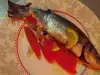 Oven Baked Sea Bass with Tomatoes