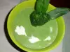 Light Green Cream Soup