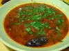 Lentil Soup with Garlic and Olive Oil