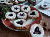 Weihnachtliche Linzer Plätzchen