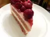 Pastel de verano con fresas