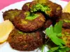 Parsley Patties with Cheese and Spring Onions