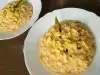 Risotto with Mushrooms and White Wine