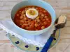 Marokkanische Tomatensuppe mit Kichererbsen