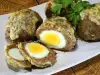 Scotch Eggs Wrapped in Mince