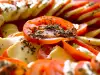 Caprese Salad with Walnut Pesto