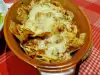 Nachos with Minced Meat and Three Cheeses