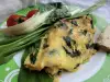 Omelet with Greens and Tofu