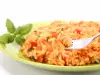 Pink Rice with Tomatoes