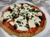 Healthy Pizza with Oat Bran Crust