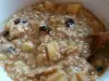 Oatmeal with Apples, Dried Fruit and Almonds