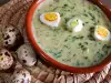 Spinach and Eggs Porridge