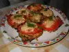 Stuffed Mushrooms with Rice and Veggies