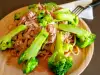 Healthy Whole Grain Spaghetti with Broccoli