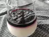 Panna cotta met bosbessenjam