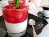 Panna Cotta con Fresas en Vasitos