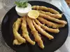 Breaded Green Beans with Lemon Sauce