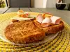 French toast de brioche integral