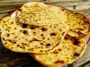 Flatbread with Butter and Garlic