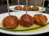 Party Fish Meatballs in White Wine Sauce