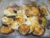 Oven-Baked Eggplant with Cream Cheese and Yellow Cheese