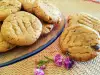 Galletas blandas de chocolate y mantequilla de cacahuetes