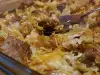 Roasted Cabbage with Rice and Meat