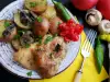 Ovengebakken kipsteaks met champignons en aardappelen