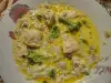 Chicken with Broccoli and Milk