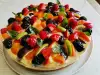 Fruit Cream Pie with Lots of Fruit