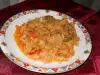 Meatless Cabbage Dish with Tomatoes and Carrots