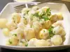 Potato Gnocchi in Cream Sauce