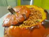 Stuffed Pumpkin with Mushrooms and Ground Beef