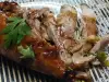 Slow Cooked Turkey Legs with Honey and Soy Sauce Glaze