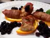 Turkey Bites with Blueberry Sauce