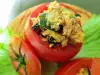 Stuffed Tomatoes with Zucchini and Tuna