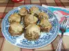 Stuffed Mushrooms with Minced Meat and Yellow Cheese