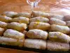 Wafer Rolls with Orange Rinds