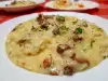 Risotto cremoso con setas