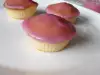 Pink Glaze for Pastries and Muffins