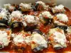 Canelones de berenjena