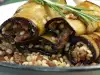 Eggplant Rolls with Couscous