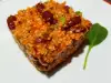 Bulgur Salad with Red Beans and Tomato Chutney